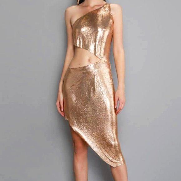 Bronx & Banco Xenia Metal Dress - Picture 5 of 6